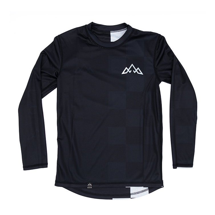 Mullet Reversible Trail Jersey (L/S) - Checkmate (Youth)