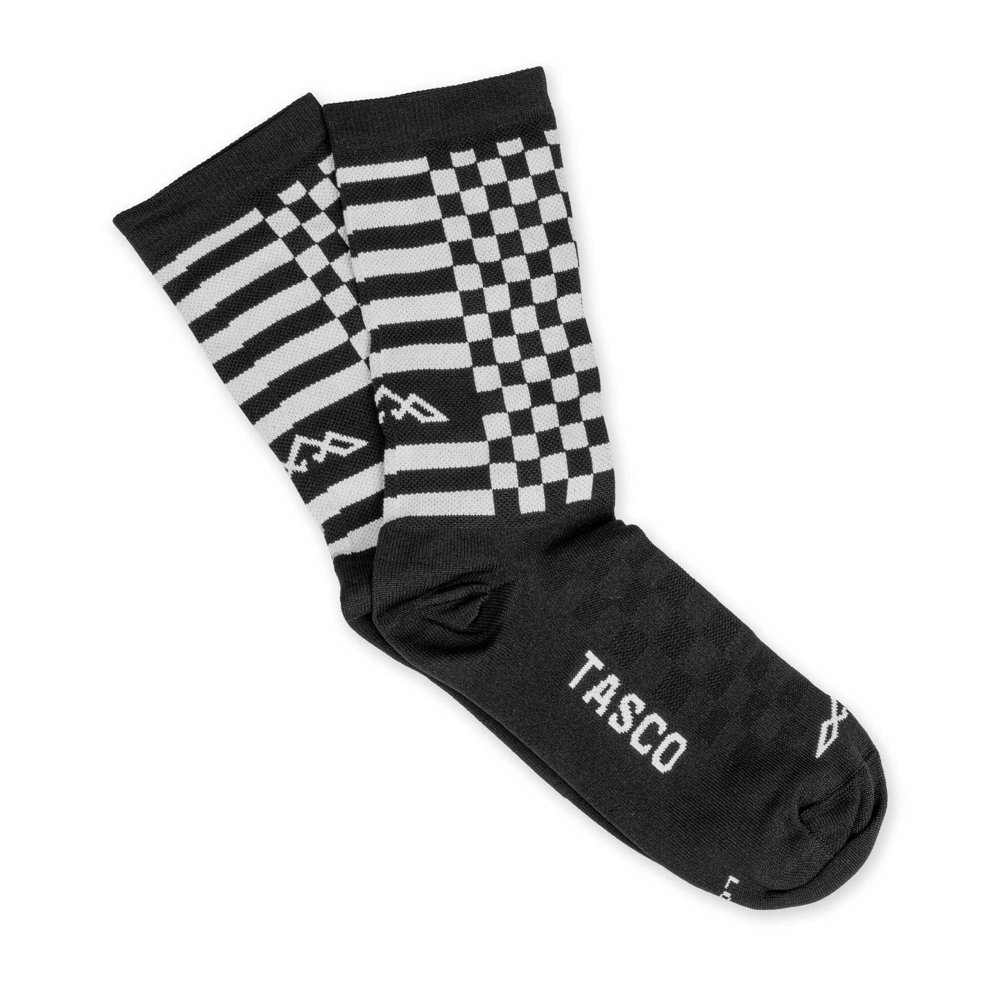 Ridgeline Cycling Socks - Checkmate