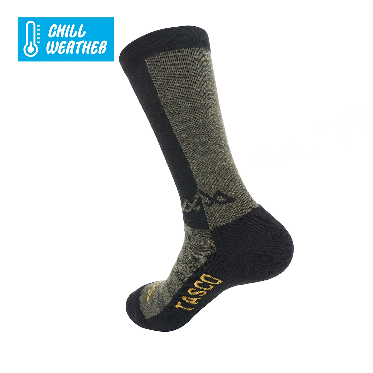 Dawn Patrol Cold Weather Merino Wool Socks - Fissure