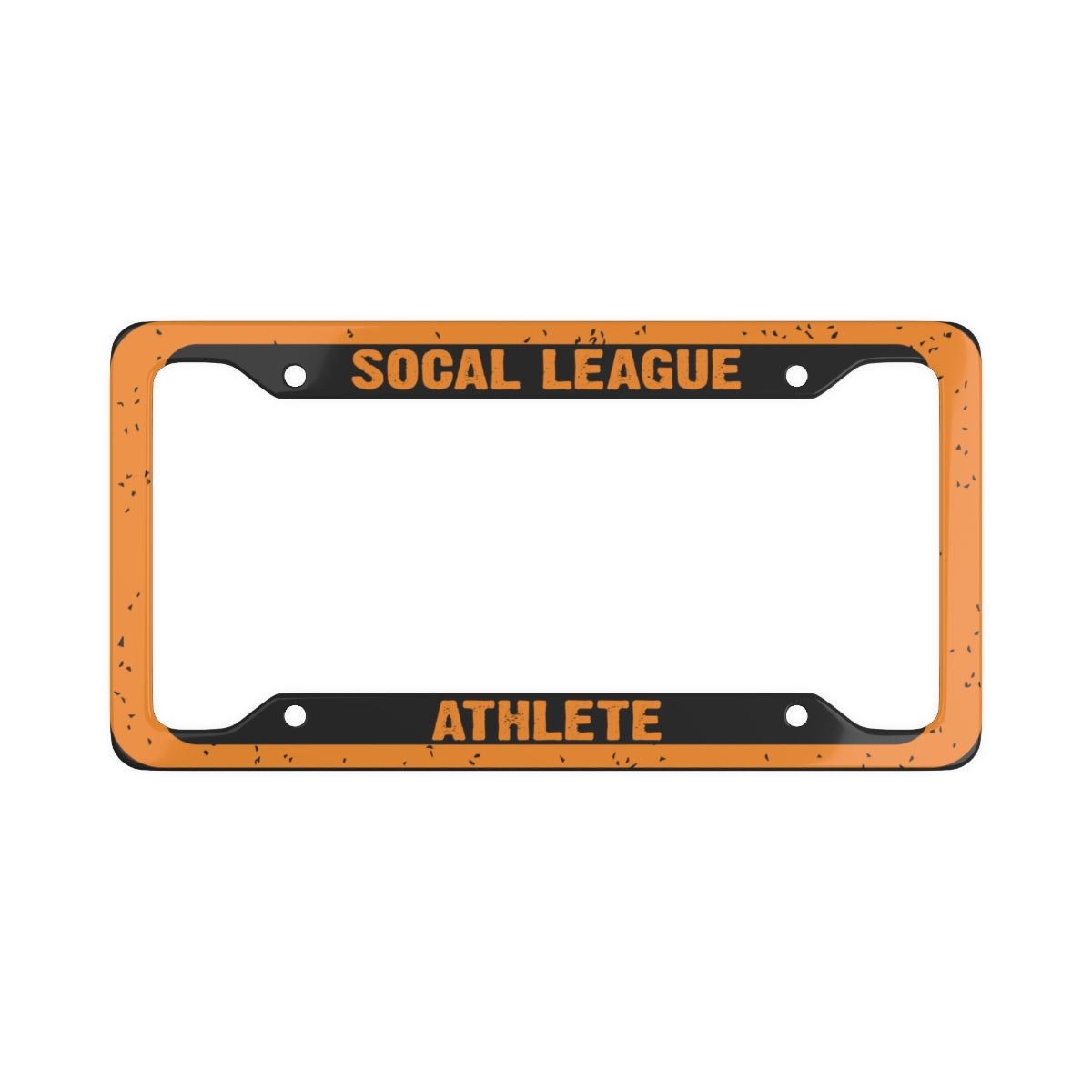 SoCal Athlete Plate Cover